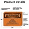 Signmission Safety Culture Sign, 24 in Width, Vinyl Decal, Rectangle OS-2PACK-WS-D-1824-L-12013 - alternate 6